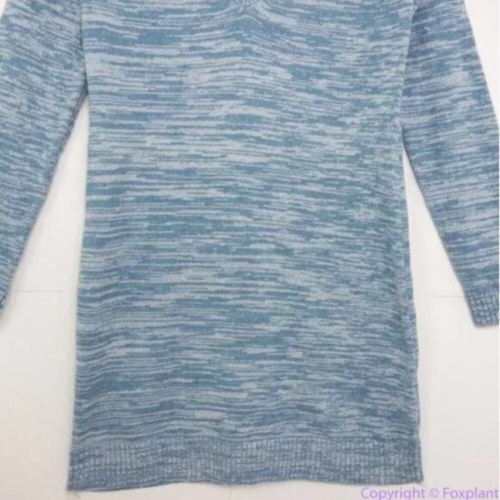NEW White House‎ Black Market Super-Cozy blue Sweater Dress, S - Picture 5 of 16